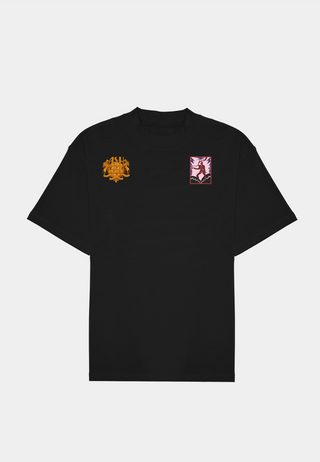 Ashluxe Kalakuta Inspired Badge T-shirt Black