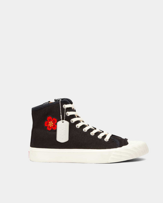 kenzo School High Top Sneakers Black