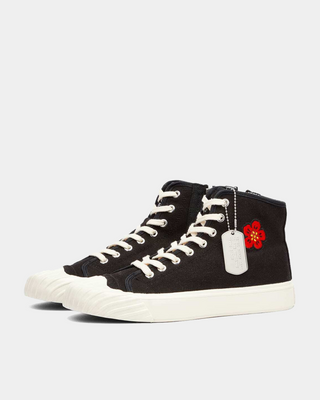 kenzo School High Top Sneakers Black