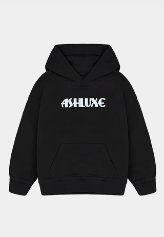 Ashluxe Neo Logo Hoodie Black