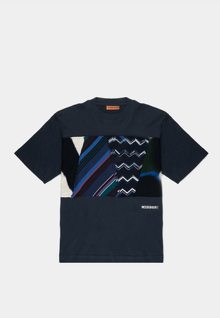 Missoni Milano Short Sleeve T-Shirt- Black