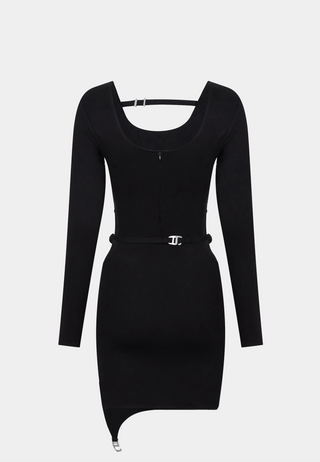 Heliot Emil  Orderly Jersey Dress Black