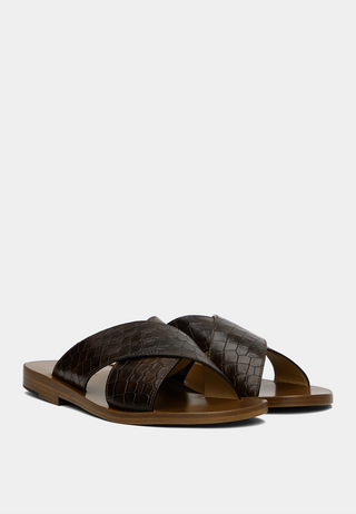 Rhude Barths Sandal Brown