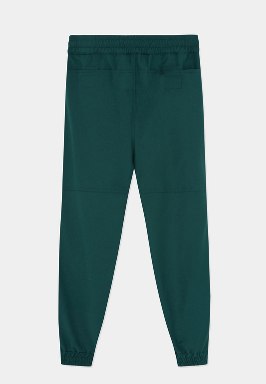 Qasimi Thayyib Military Cotton Sailor Pants - Covert Green